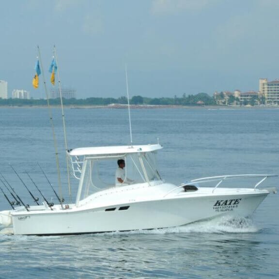 Kate 26 - Renta de Lanchas para Pesca en Puerto Vallarta