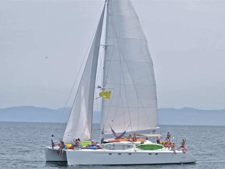 The perfect all-inclusive sail catamaran for groups up to 50 passengers. Departs from La Cruz de Huanacaxtle.