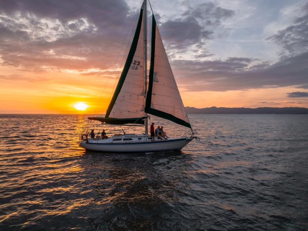 sailing sunset in puerto vallarta 00010 2